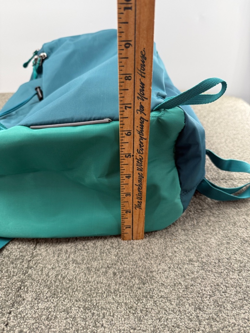 Embark Backpack Jartop Teal Blue/Green Hiking Travel Daypack Camping - Picture 5 of 13
